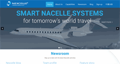 Desktop Screenshot of nexcelle.com